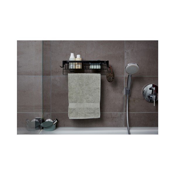 Classic Plus fekete falipolc - Wenko-image-2
