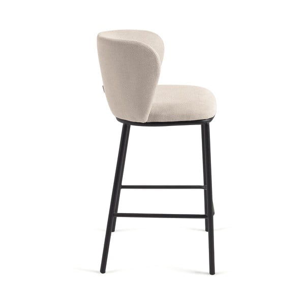 Bézs bárszék (ülésmagasság 65 cm) Ciselia – Kave Home-image-2