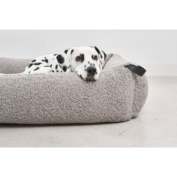Szürke buklé fekhely kutyáknak 55x70 cm Senso Pebble S – MiaCara-image-1