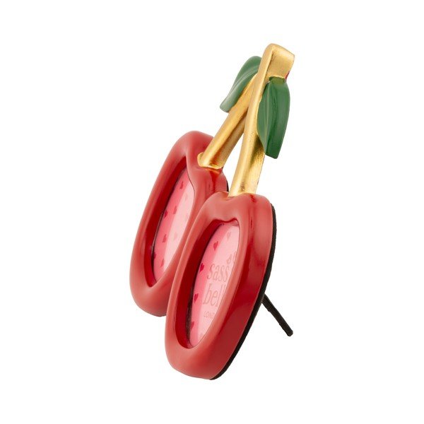 Piros poligyanta álló képkeret 17,5x15,5 cm Cherry – Sass & Belle-image-1