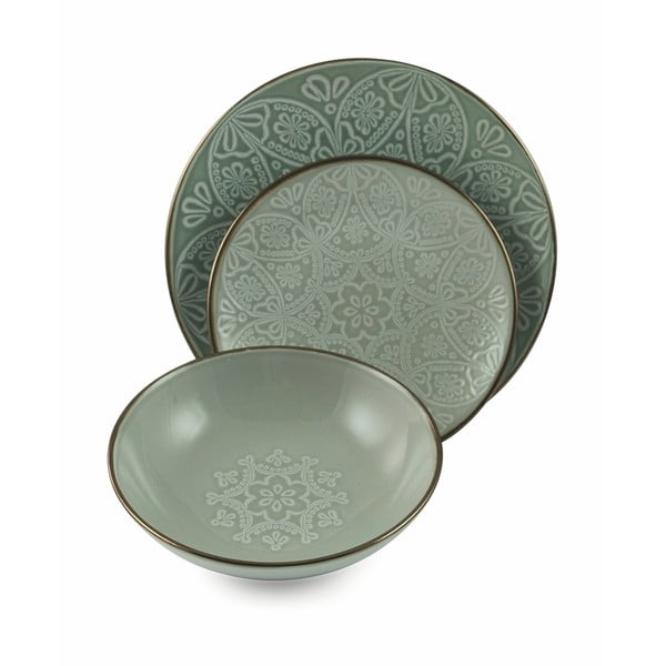 Baku 18 db-os színes agyagkerámia étkészlet - Villa d´Este-image-2