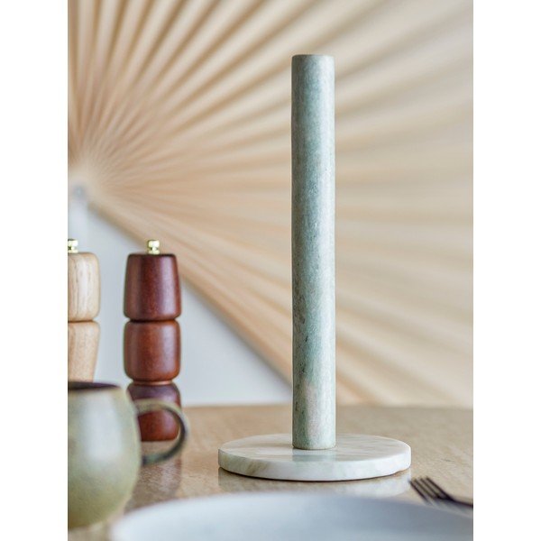 Világoszöld márvány papírtörlő tartó ø 15 cm Emy – Bloomingville-image-3