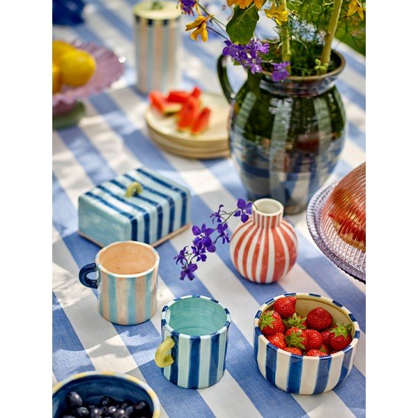 Kék kerámia vajtartó Phoenix – Bloomingville-image-2