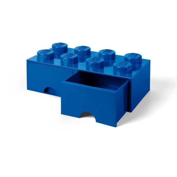 Sötétkék 2 fiókos tárolódoboz - LEGO®-image-1