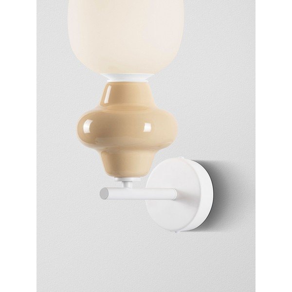 Fehér kerámia fali lámpa Clio – Nova Luce-image-4