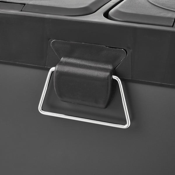 Rozsdamentes acél szelektív-pedálos szemetes 30 l Litros – Casa Selección-image-2