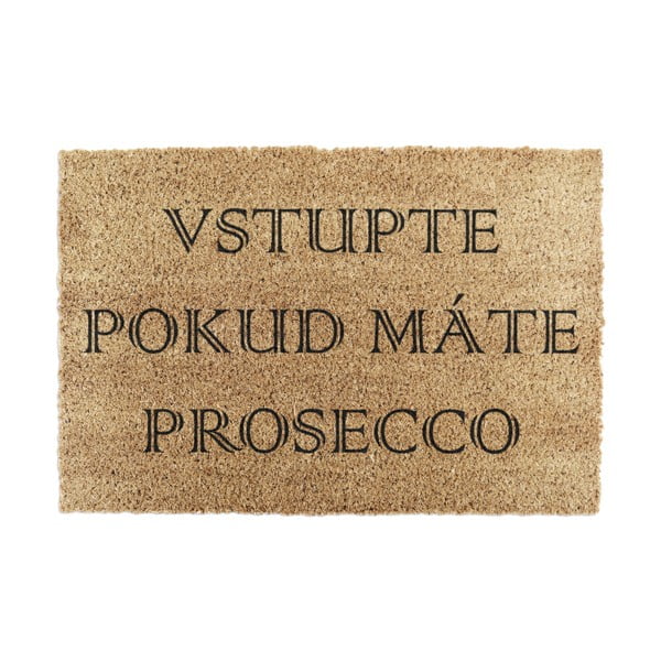 Kókuszrost lábtörlő 40x60 cm Prosecco – Artsy Doormats