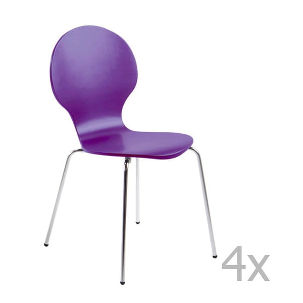 Marcus Dining Chair lila étkezőszék, 4 db - Actona