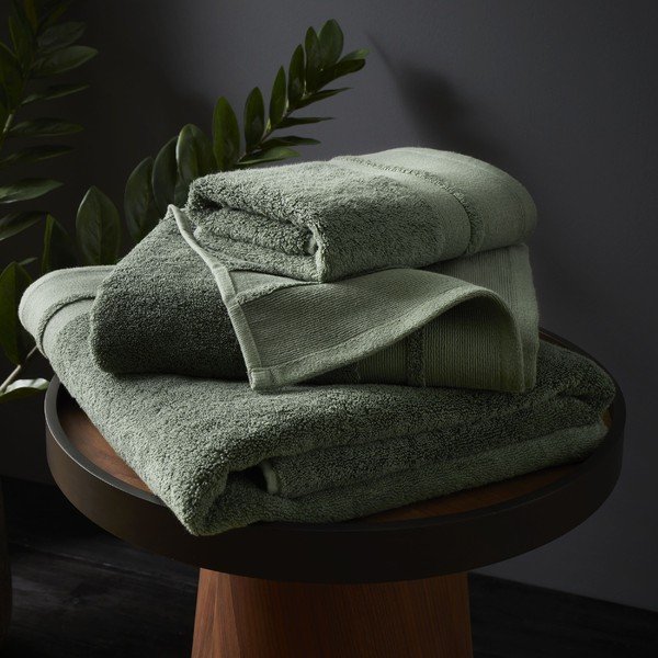 Zöld fürdőlepedő 70x120 cm Zero Twist – Content by Terence Conran-image-2