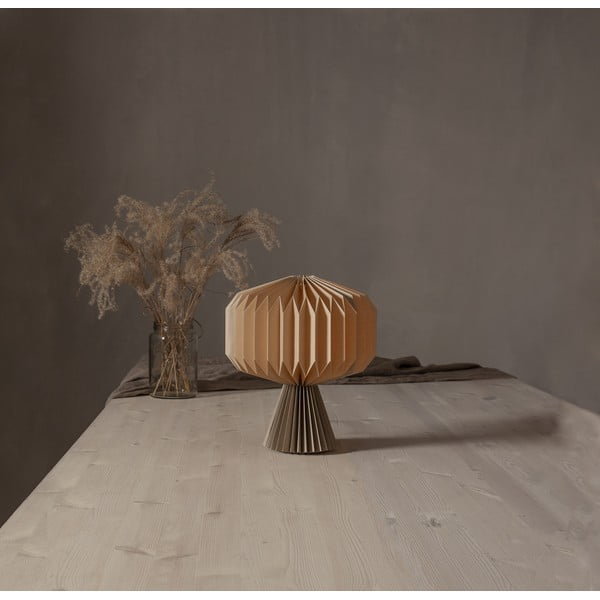 Világosbarna lámpabúra ø 30 cm Honeycomb – Star Trading-image-1