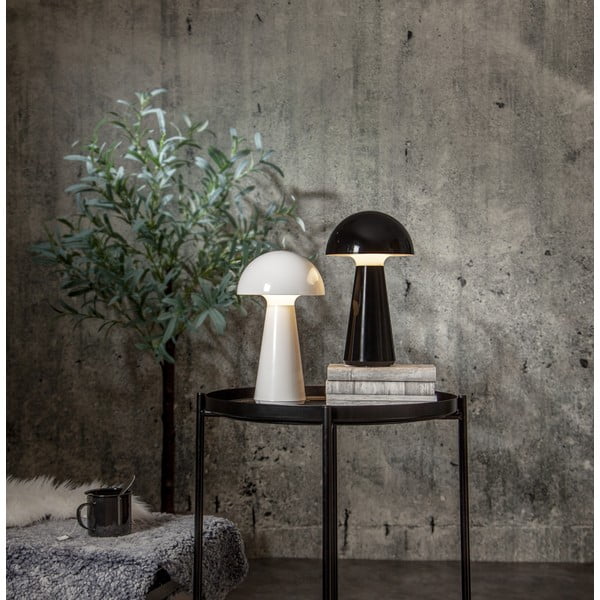 Fehér LED szabályozható asztali lámpa (magasság 28 cm) Mushroom – Star Trading-image-4