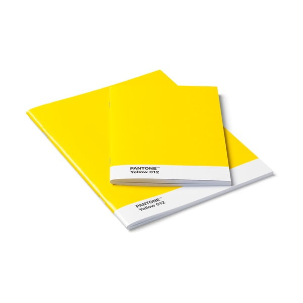 2 db-os sárga jegyzetfüzet szett - Pantone