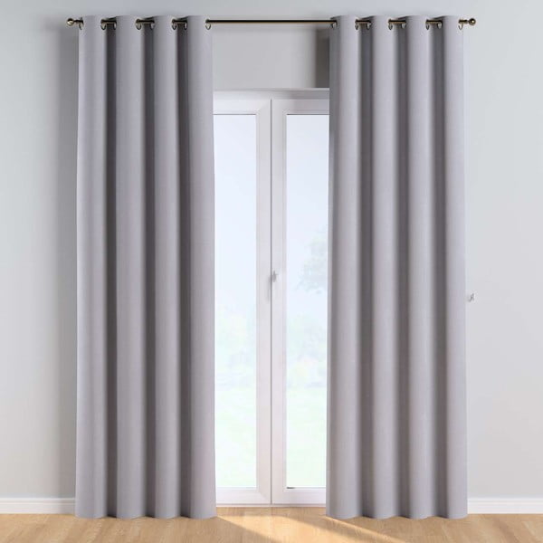 Szürke függöny 260x130 cm Posh Velvet - Yellow Tipi-image-3