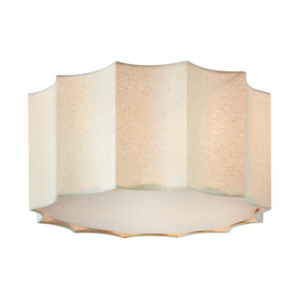 Bézs fém mennyezeti lámpa textil búrával ø 35 cm Olea – Markslöjd