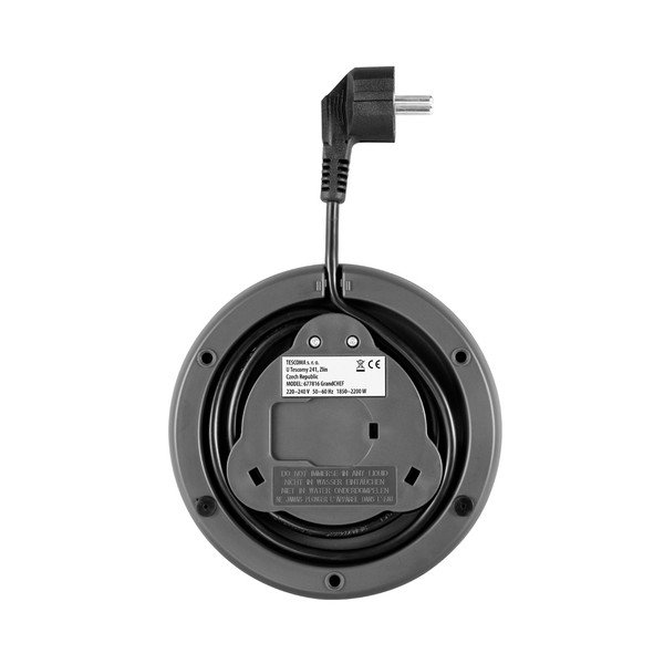 Ezüstszínű rozsdamentes acél vízforraló 1.7 l GrandChef – Tescoma-image-3