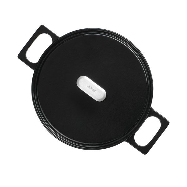 Indukciós tűzhelyhez alkalmas öntöttvas lábas fedővel 5,5 l Mattia 3.0 – FABINI-image-3