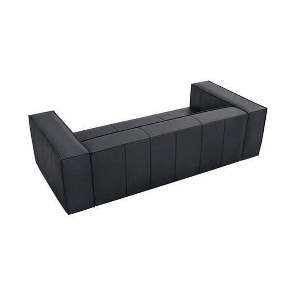 Sötétkék bőr kanapé 227 cm Madame – Windsor & Co Sofas-image-3