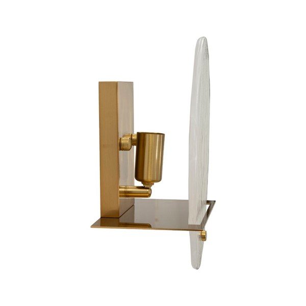 Aranyszínű üveg fali lámpa Portlan – Mauro Ferretti-image-2