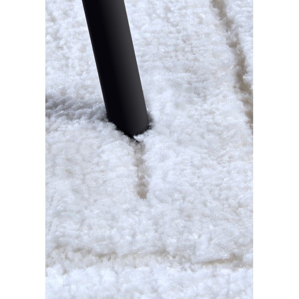 Fehér kerek szőnyeg ø 160 cm Panglao New York White – Elle Decoration-image-3