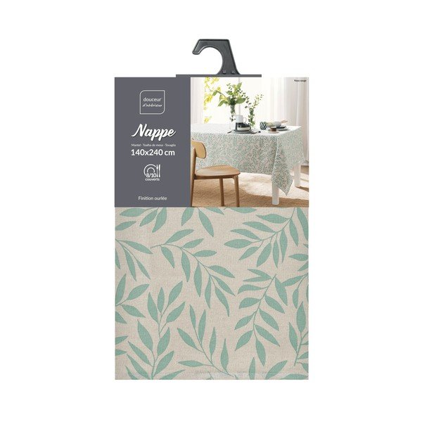 Mosható asztalterítő 140x240 cm Naya – douceur d'intérieur
