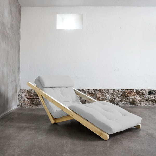 Figo Raw/Light Grey átalakítható fotel - Karup