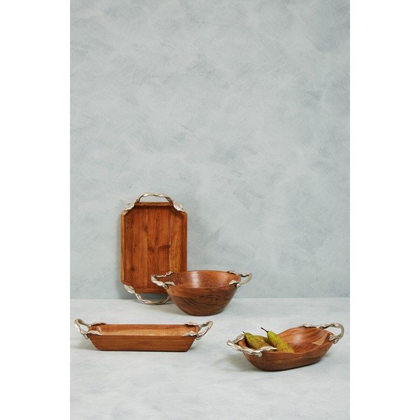 Natúr színű fa tál Vine – Premier Housewares-image-2