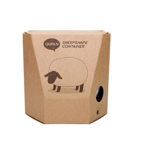 Sheepshape Container átlátszó, bárány alakú doboz - Qualy&CO-image-3