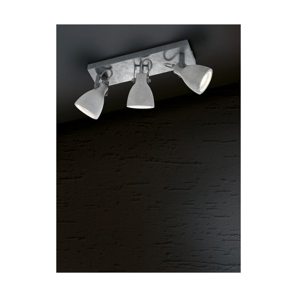 Concrete szürke mennyezeti lámpa, hossz 35 cm - Trio-image-1