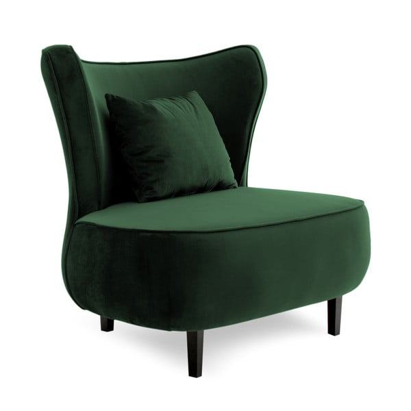 Douglas Love Seat Emerald sötétzöld fotel - Vivonita