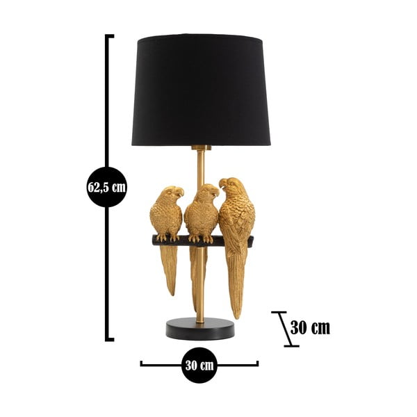 Parrots fekete állólámpa - Mauro Ferretti-image-2