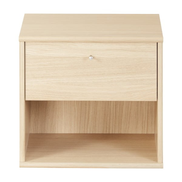 Függő éjjeliszekrény tölgyfa dekorral Mistral - Hammel Furniture