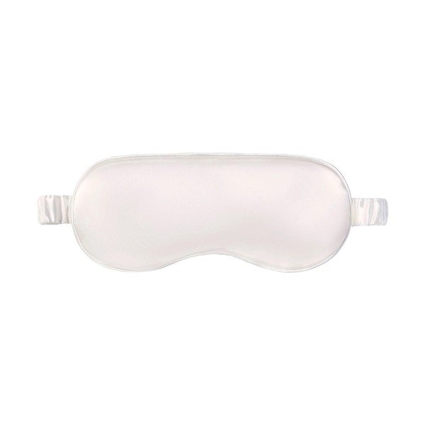 Fehér selyem alvómaszk White – slip-image-2