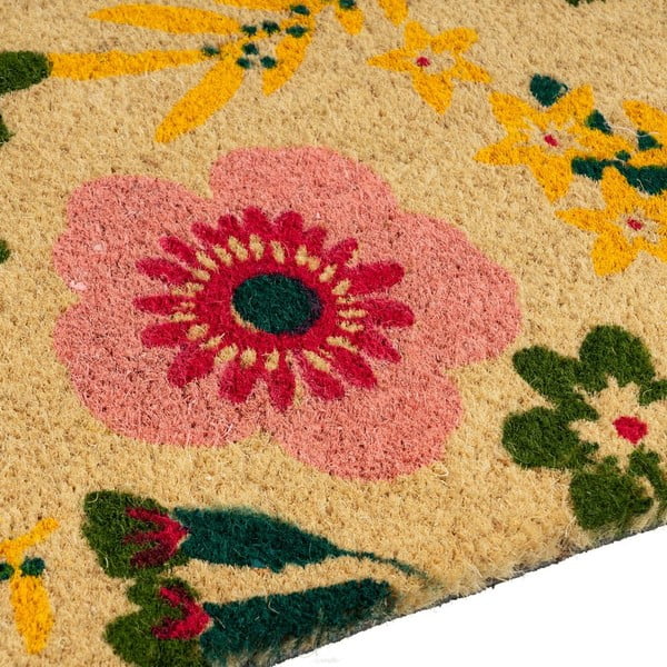 Kókuszrost lábtörlő 40x60 cm Flora – Casa Selección-image-2