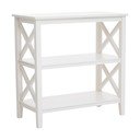 Fehér borovi fenyő polcos állvány 40x81x81 cm Heritage – Premier Housewares