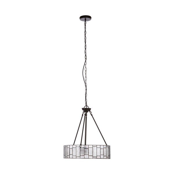 Fém függőlámpa üveg búrával ø 46 cm Waldorf – Premier Housewares