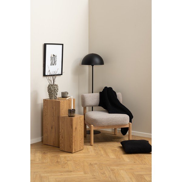 Bézs buklé fotel Burley – Actona-image-1