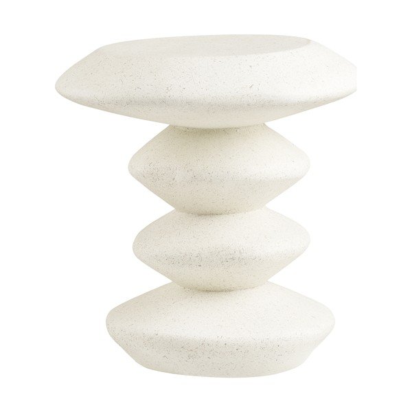 Kő kerek tárolóasztal ø 36 cm Blackburn – House Nordic