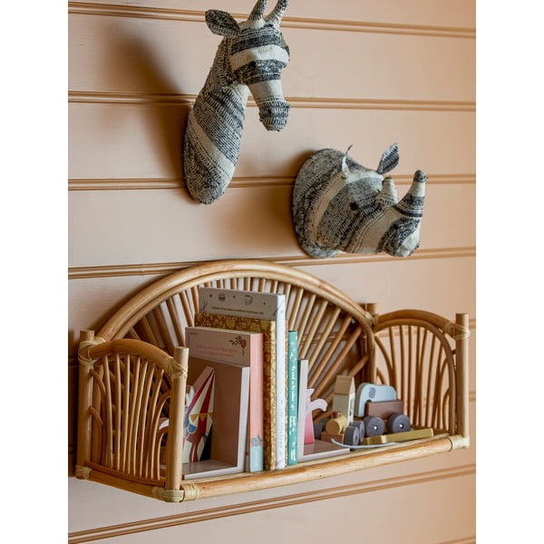 Rattan gyerek polc Kanya - Bloomingville Mini-image-1