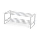 Fehér fém cipőtartó 70x29x27 cm Rex – Spinder Design