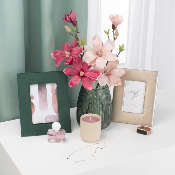 Művirág szett 10 db-os (magasság 69 cm) Magnolia – Restilo-image-1