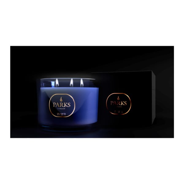 Rózsa és jázmin illatú gyertya, égési idő 60 óra - Park Candles London-image-1