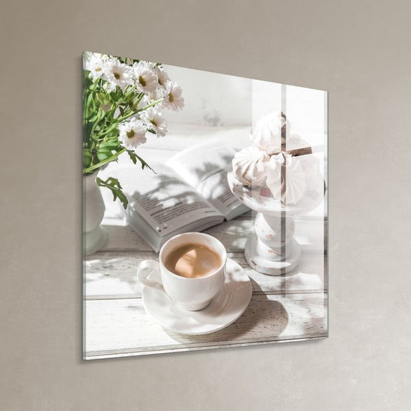 Üveg kép 30x30 cm Meringue – Styler-image-2