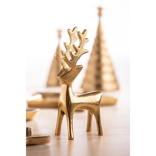 Fém karácsonyi figura (magasság 11 cm) Noelle Reindeer – Ladelle-image-2