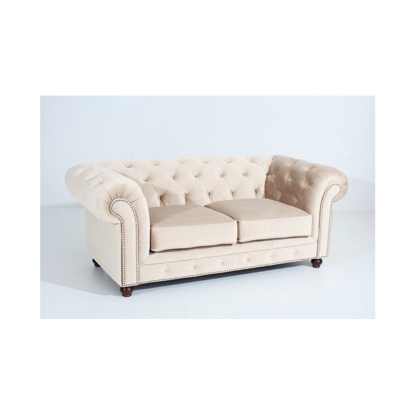 Orleans Velvet krémszínű kanapé, 196 cm - Max Winzer-image-3