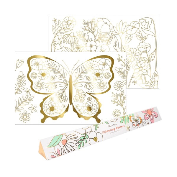 Színező Butterfly – Meri Meri