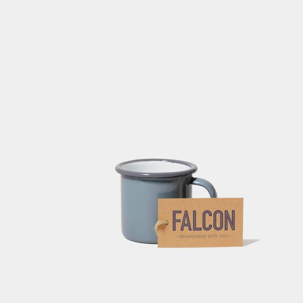 Szürke zománcozott kávéscsésze, 160 ml - Falcon Enamelware
