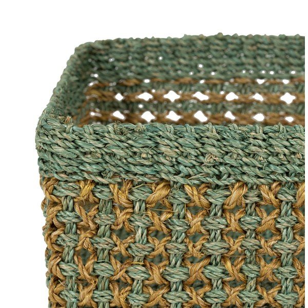 Textil tárolókosár szett 2 db-os Abaka – Côté Table-image-2