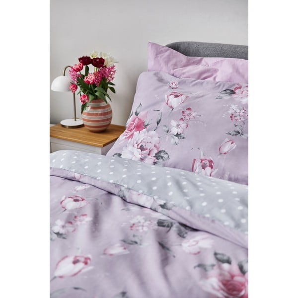 Belle rózsaszín kétszemélyes pamut ágyneműhuzat, 200 x 220 cm - Bonami Selection-image-4
