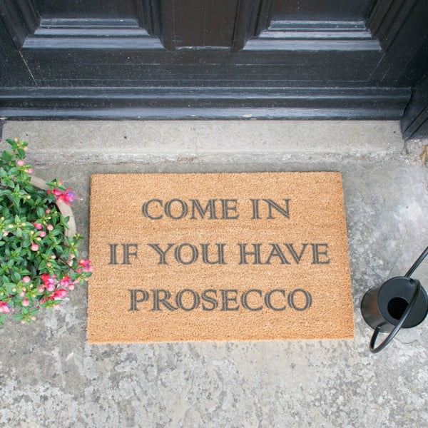 Come In If you Have Prosecco lábtörlő, 40 x 60 cm - Artsy Doormats-image-1