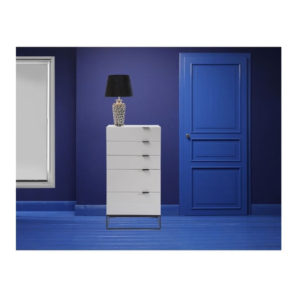 Rose ezüstszínű asztali lámpa - Kare Design-image-1